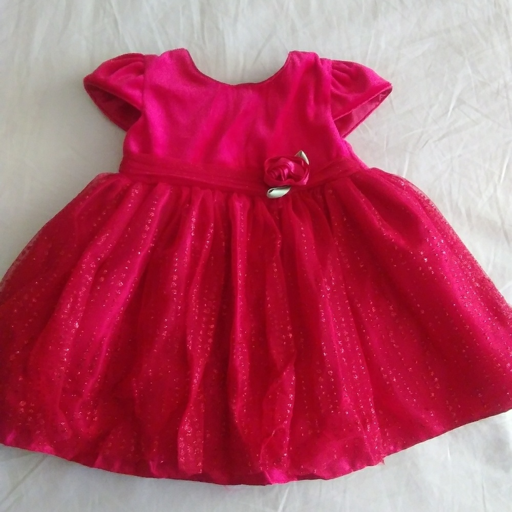 12mo Red Party dress